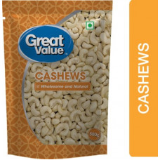 Deals, Discounts & Offers on Food and Health - Great Value White Whole Cashews(500 g)