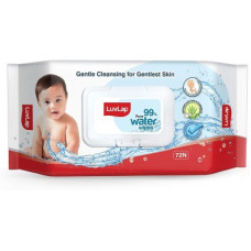 Deals, Discounts & Offers on Baby Care - LuvLap Baby 99% Pure Water Wipes, 72 wipes/pack(72 Wipes)