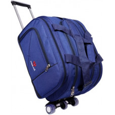 Deals, Discounts & Offers on  - familiarSmall Cabin & Check-in Luggage (22 inch) - Small Check - in luggage suitcase travel Bag - Blue
