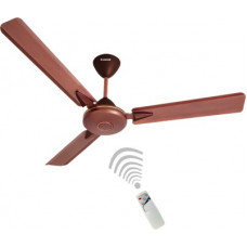 Deals, Discounts & Offers on Home Appliances - Jones Crystal P1 1200 mm Remote Controlled 3 Blade Ceiling Fan(Rusty Brown, Pack of 1)