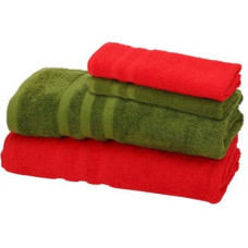 Deals, Discounts & Offers on  - Nandan Joy Cotton 460 GSM Bath Towel Set(Pack of 4)