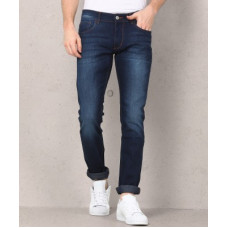 Deals, Discounts & Offers on  - [Size 34] METRONAUTFlexi Slim Men Dark Blue Jeans