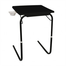 Deals, Discounts & Offers on Vegetables & Fruits - Flipkart Perfect Homes Studio ADJUSTABLE FOLDING Plastic Portable Laptop Table(Finish Color - Black)
