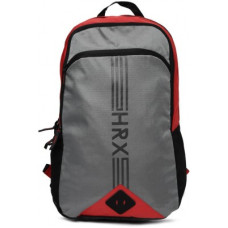Deals, Discounts & Offers on Backpacks - HRX by Hrithik RoshanMedium 23 L Laptop Backpack HRX Ribbed(Black, Red, Grey)