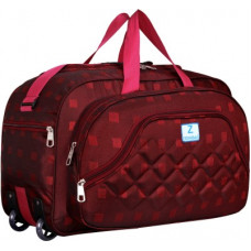 Deals, Discounts & Offers on  - Zion Bag (Expandable) Waterproof Lightweight 60 L Luggage Travel Duffel Bag with Two Wheels (Red) Travel Duffel Bag(Red)