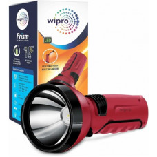 Deals, Discounts & Offers on  - WIPRO Prism Rechargable LED Torch And Lantern Torch Emergency Light(Red)