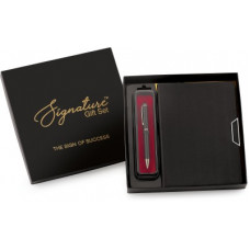 Deals, Discounts & Offers on  - Signature 2021 Frisco Diary Giftset with Cello Origin Ball Pen - A5 Diary Ruled 335 Pages(Black, Pack of 2)