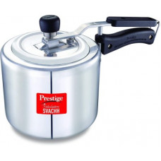 Deals, Discounts & Offers on Cookware - [SuperCoin] Prestige Nakshatra Svachh 2 L Pressure Cooker(Aluminium)