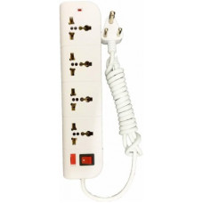 Deals, Discounts & Offers on  - Live Tech PS07 4 Socket Extension Boards(White)