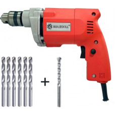 Deals, Discounts & Offers on  - BUILDSKILL 10MM Professional Powerful Heavy Drill Machine with 7 High Quality Bits