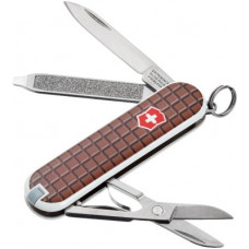 Deals, Discounts & Offers on  - Victorinox Classic 58mm- Chocolate 3 Function Multi Utility Swiss Knife(Chocolate)