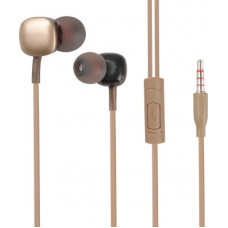 Deals, Discounts & Offers on Headphones - Adroitech AMHP-028 Wired Headset(Golden, In the Ear)