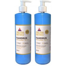 Deals, Discounts & Offers on  - Himalayan Natives 70% v/v Denatured Ethyl Isopropyl Alcohol Rapid Hand Disinfection Proven anti-microbial efficacy in 15 seconds Pack Of 2 Hand Rub Pump Dispenser(2 x 500 ml)