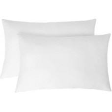 Deals, Discounts & Offers on  - Portico New York Polyester Fibre Solid Sleeping Pillow Pack of 2(White)
