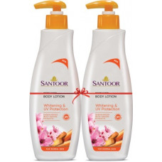 Deals, Discounts & Offers on  - santoor Whitening and UV Protection Body Lotion(250 ml)
