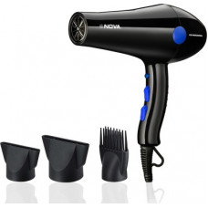 Deals, Discounts & Offers on Health & Personal Care - Nova Professional NHP 8216 Hair Dryer(1800 W, Black)
