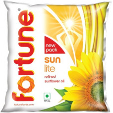 Deals, Discounts & Offers on Food and Health - [Supermart] Fortune Sunlite Refined Sunflower Oil Pouch(500 ml)