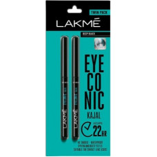 Deals, Discounts & Offers on  - Lakm Eyeconic Kajal Twin Pack(Deep Black, 0.7 g)