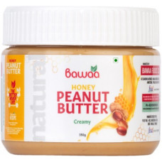 Deals, Discounts & Offers on Food and Health - bawaa All Natural Honey Peanut Butter (Creamy) 350 g