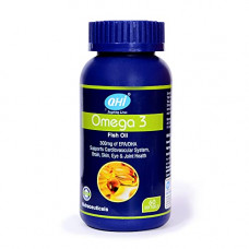 Deals, Discounts & Offers on  - QHI Omega-3 1000mg | 300 mg of EPA & DHA | Premium Fish Oil Supports, Brain, Skin, Heart, Eye & Joint Health | 60 Softgels