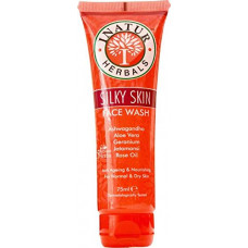 Deals, Discounts & Offers on  - Inatur Silky Skin Face Wash (75ml), Hydrating And Mild Face Wash For Dry Skin, With Pure Rose Essential Oil, Aloe vera And Natural Gums, Sulphate Free