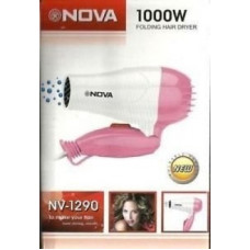 Deals, Discounts & Offers on Health & Personal Care - Nova NH-1290 Hair Dryer(1000 W, Blue, Pink)