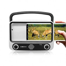 Deals, Discounts & Offers on Electronics - XECH Bluetooth Speaker with Phone Holder Tellivibe MAX Portable Speaker with Mobile Stand