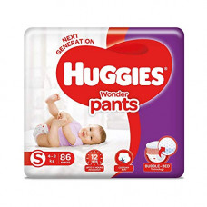 Deals, Discounts & Offers on Baby Care - Huggies Wonder Pants, Small Size Diapers, 86 Count