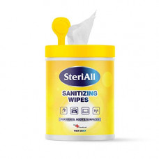 Deals, Discounts & Offers on  - The West Coast Steri All Sanitizing Disinfectant Wipes For Hands, Body and Surfaces 50 Wipes (3 Canister Jar) Pack of 3