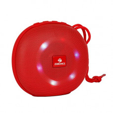 Deals, Discounts & Offers on Electronics - Zebronics Zeb-Delight 10 Wireless Bluetooth v5.0 Portable Speaker with Supporting 5W RMS, RGB LED Lights, 52mm Driver, Upto 11Hrs Backup, USB, mSD, Built-in FM, TWS & Call Function (Red)