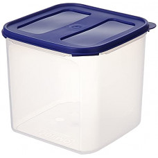 Deals, Discounts & Offers on  - Amazon Brand - Solimo Square Modular Plastic Container, 4.5 Litres, Blue