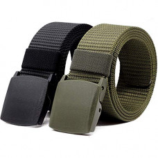 Deals, Discounts & Offers on Bags, Wallets & Belts - ZORO Unisex Nylon & Canvas Waist Belt (Pack of 2)