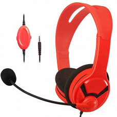 Deals, Discounts & Offers on  - AmazonBasics Gaming Headset - compatible with Nintendo Switch, Xbox One, PlayStation 4 and PC - Red