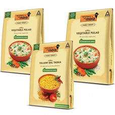 Deals, Discounts & Offers on  - Kitchens Of India Combo Pack - Yellow Dal Tadka and Vegetable Pulao 535g