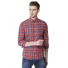 Deals, Discounts & Offers on Men - [Size XXL] Jack & Jones Men's Checkered Slim Fit Casual Shirt