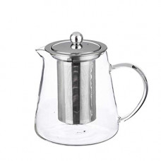 Deals, Discounts & Offers on  - WONDERCHEF Modern Borosilicate Glass Tea Pot/Kettles with Removable Infuser 850ML