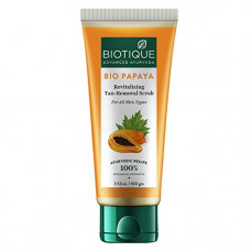 Deals, Discounts & Offers on Beauty Care - Biotique Bio Papaya Revitalizing Tan Removal Scrub, 100 g