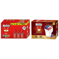 Deals, Discounts & Offers on  - Mortein Smart Device with 45ml Refill + Mortein Liquid Vaporizer 45 ml Refill (4+2 free) Pack