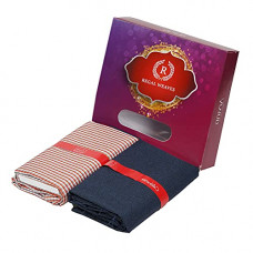 Deals, Discounts & Offers on  - Regal Weaves By Arvind Fabric Gift Box (Unstitched, Multicolor, Free Size)- Pack of 10 (Model: FABPACKCHAR-3)