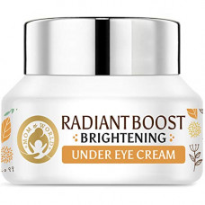 Deals, Discounts & Offers on Beauty Care - Mom & World Normal Radiant Boost Brightening Under Eye Cream - 20 Plant Actives with Vitamin C, B3, Sea Buckthorn Oil, Caffeine, Dark Circles, 30 g