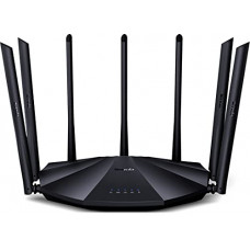Deals, Discounts & Offers on  - Tenda AC23 Dual-Band WLAN Router, AC2100 Gigabit (2.4 GHz 300 Mbps, 5 GHz 1733 Mbps, 4 x Gigabit Ports