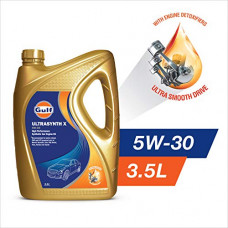 Deals, Discounts & Offers on Lubricants & Oils - GULF ULTRASYNTH X SAE 5W-30 - Fully Synthetic Passenger car Engine Oil [3.5 L] - Pack of 1