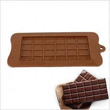Deals, Discounts & Offers on  - Bakefy Big BAAR New Square Chocolate Mould Bar Block Slab Silicone Mold Cakes Sugar Design Molds