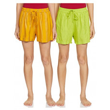 Deals, Discounts & Offers on Women - [Size XXL] Indigo Women's Bermuda Shorts Rayon Casual