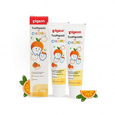 Deals, Discounts & Offers on Baby Care - Pigeon Orange Toothpaste (45g, Pack of 2)