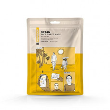 Deals, Discounts & Offers on Beauty Care - MensXP Mud De-Tan Face Serum Sheet Mask For Men With Vitamin C, B3 and Aloe Vera