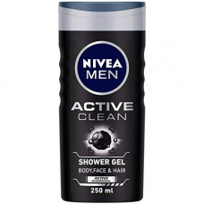 Deals, Discounts & Offers on Beauty Care - NIVEA Men Body Wash, Active Clean with Active Charcoal, Shower Gel