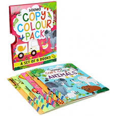 Deals, Discounts & Offers on Books & Media - Amazon Brand - Solimo Copy Colour Pack, Set of 6 Books