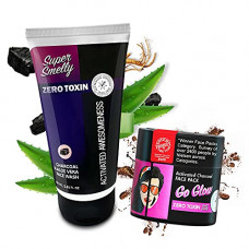Deals, Discounts & Offers on Beauty Care - Super Smelly Shine & Glow Combo | Activated Charcoal Face Wash (100 ml) & Go Glow Activated Charcoal Face Pack (70 gm) | Anti-Pollution Combo | Zero Toxin, All-Natural & Cruelty Free|