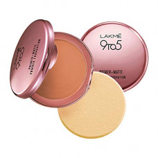 Deals, Discounts & Offers on Beauty Care - Lakm 9 To 5 Primer + Matte Powder Foundation Compact, Natural Almond, For Long Lasting Coverage 9 g